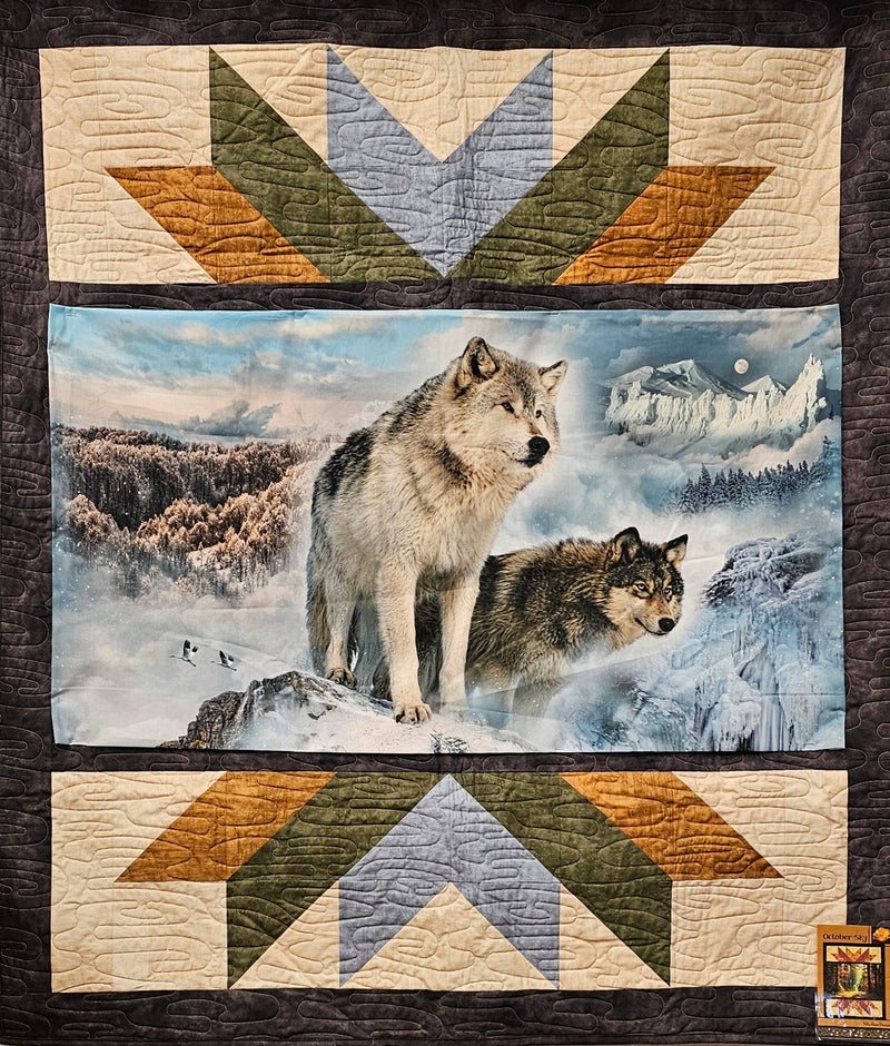 Call of the Wild - Sky Wolf Quilt Kit