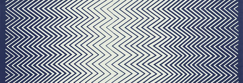 Simply Style Navy Blue Chevron