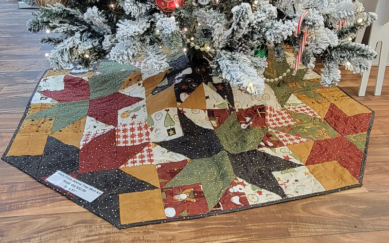 Stars from Above Tree Skirt Kit