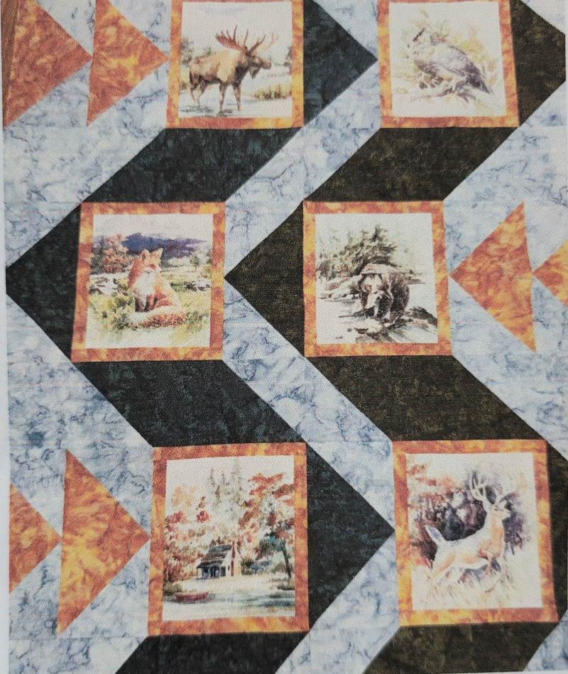 Bounce - Woodland Whispers Quilt Kit