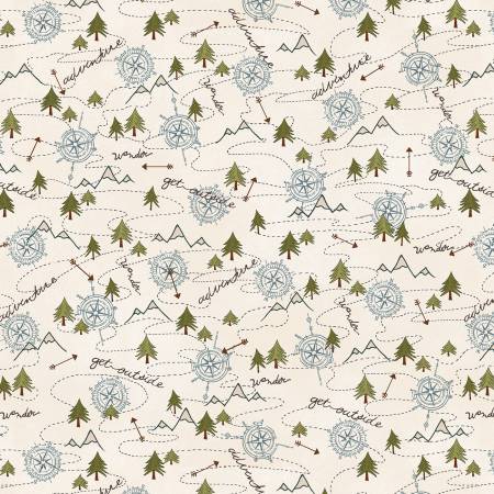 The Mountains Are Calling Mountain Trail Flannel