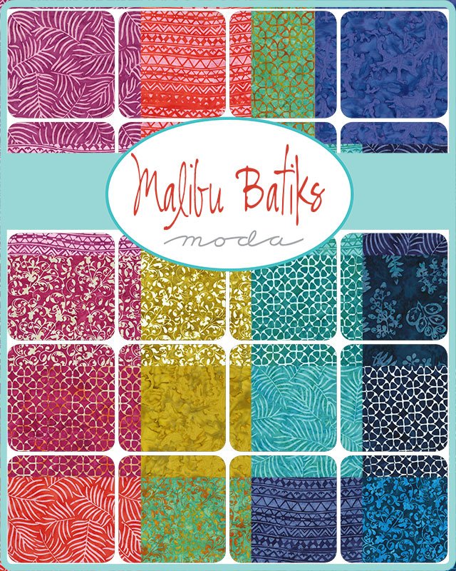 Malibu Batiks 2.5" Strips