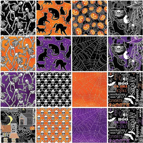 Halloween Spirit 42 - 10" x 10" squares