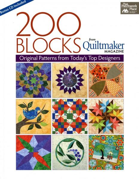 200 Blocks From Quiltmakers Magazine Book