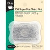 Super Fine Sharp Pins sz20 3/box