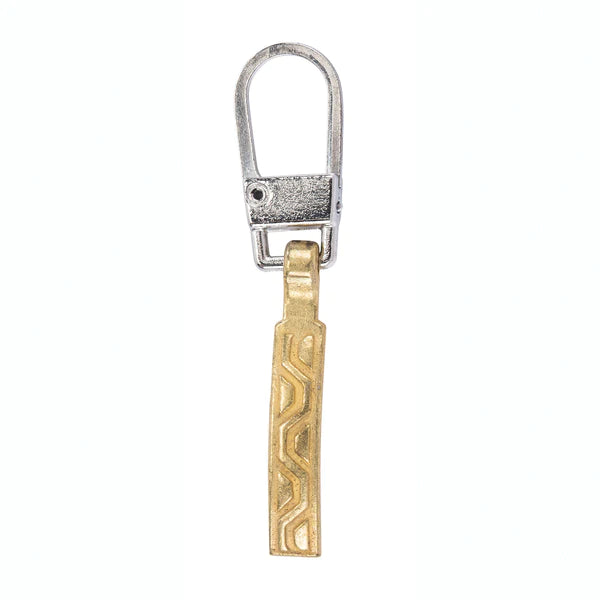 Zipper Pull Aztec Gold