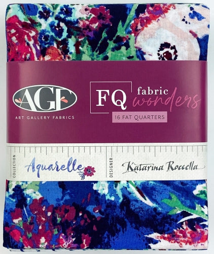 AGF Aquarelle Fat 1/4 Bundle - 16 pcs