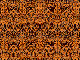 Hallows Eve Damask Orange