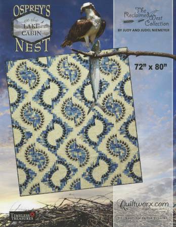 Osprey's Nest by Quiltworx  72" x 80"