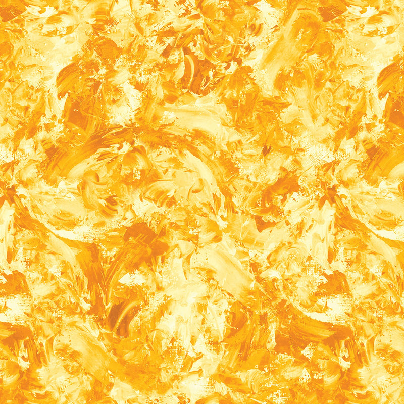 108" Paint Splash - Marigold