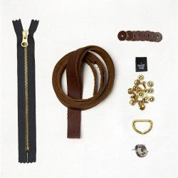 Brown Leather Strap Kit for The Portsmith Bag