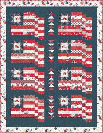 Sweet Freedom Heartland Quilt Kit