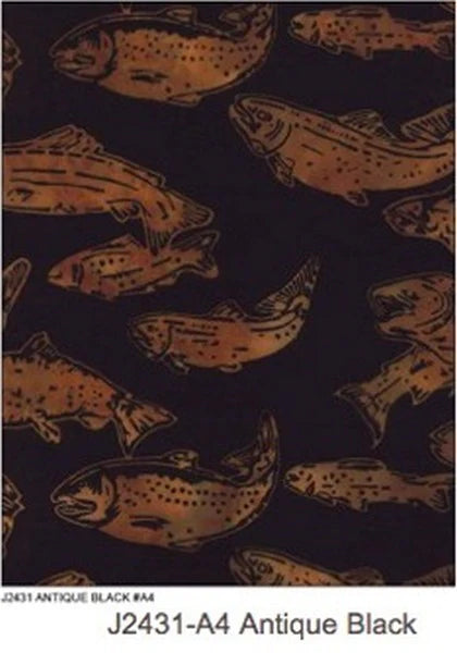 Pacific Salmon Antique Black