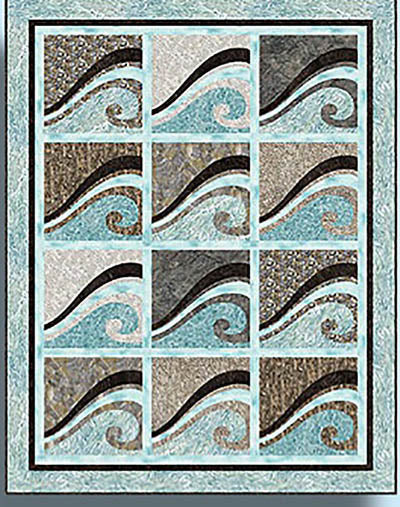 Waves at the Shore Quilt Kit