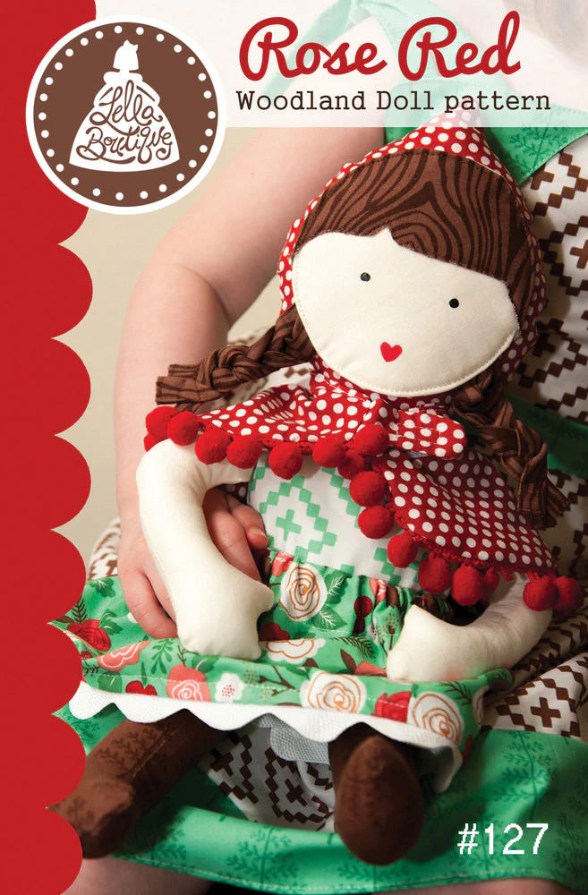 ROSE RED WOODLAND DOLL PATTERN