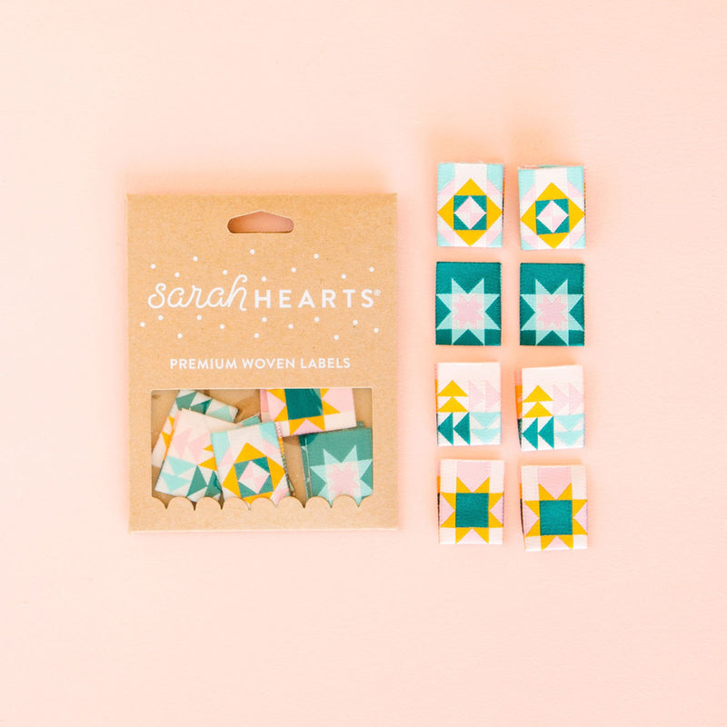 Sew In Labels - Quilt Block Multipack