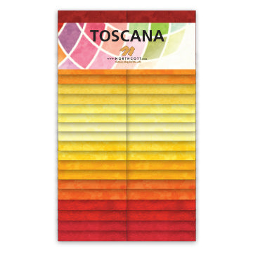 TOSCANA Color Coordinating Precuts - Cardinal