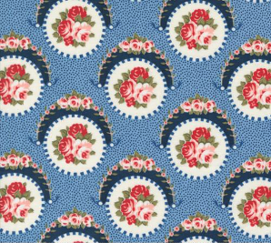 Grand Haven Sweet Florals Sky Yardage