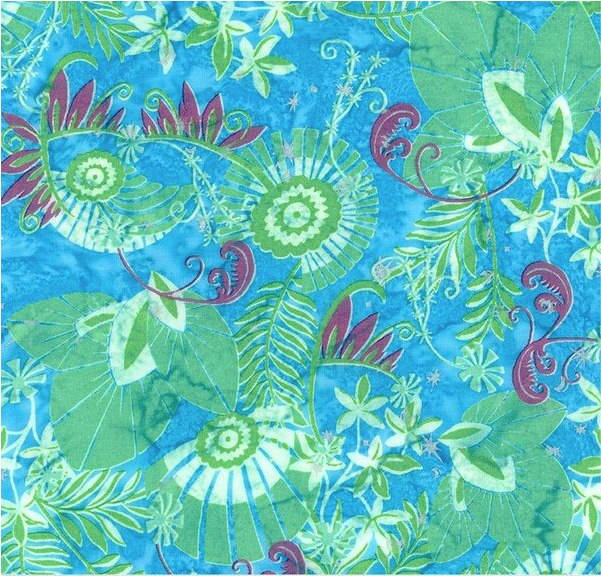 Expressions Batiks Bedazzled! Stardust Splash Yardage