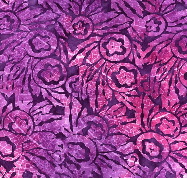 Expressions Batiks Bedazzled! Grape Soda Yardage