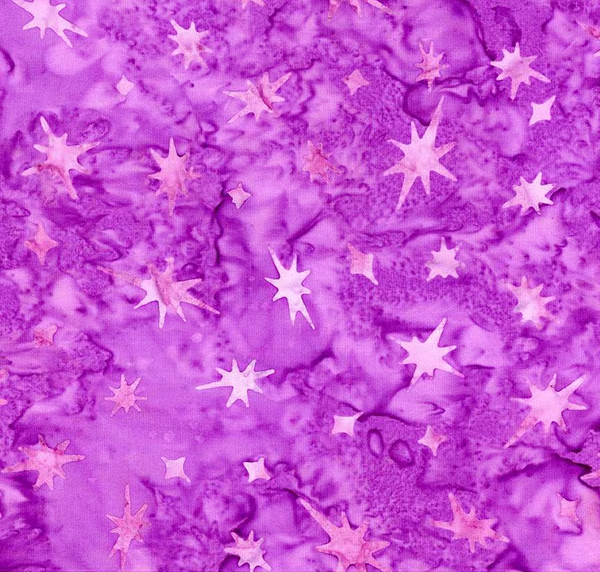 Expressions Batiks Bedazzled! Creme de Violet Yardage