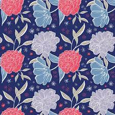 Silhouette Bloom Navy