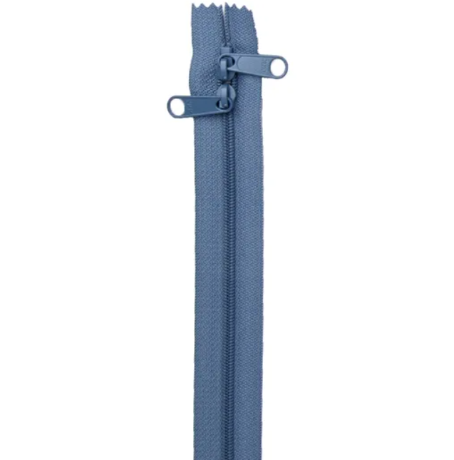 30" Handbag Zipper - Country Blue