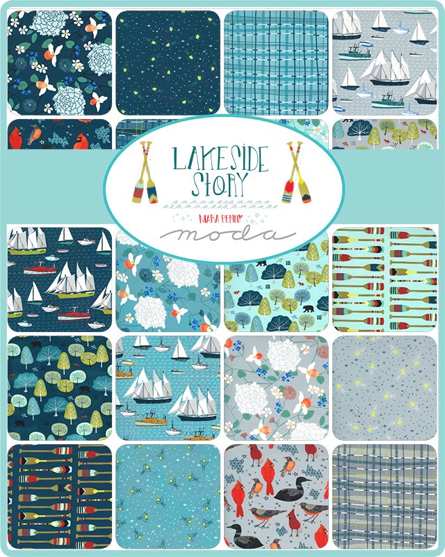 Lakeside Story Layer Cake - 42 - 10" squares