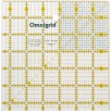 Omnigrid Ruler with Grid 6-1/2" Square