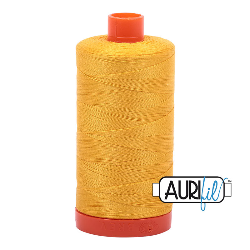 Cotton Mako 50wt 1422yds 2135 Yellow Thread