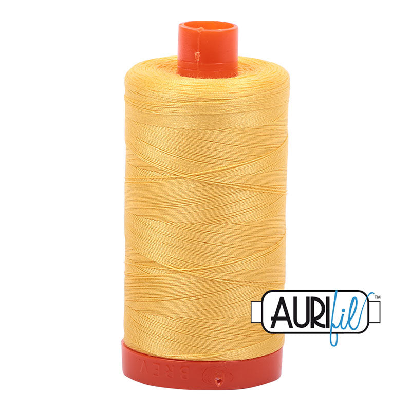 Cotton Mako 50wt 1422yds 1135 Pale Yellow Thread