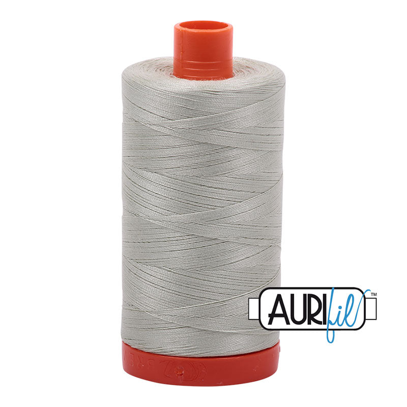 Cotton Mako 50wt 1422yds 2843 Light Grey Green Thread