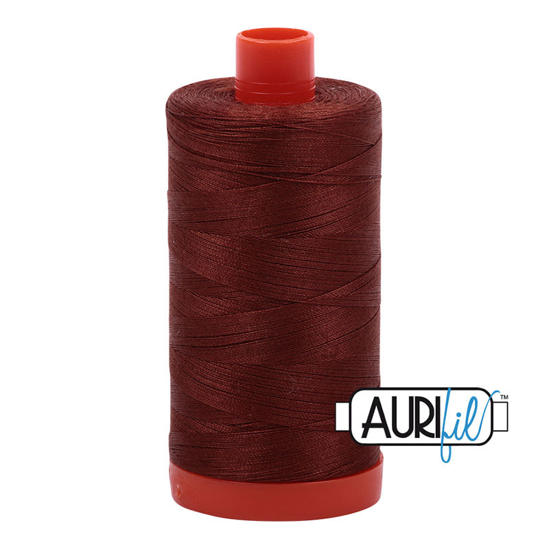 Cotton Mako 50wt 1422yds 4012 Copper Brown Thread