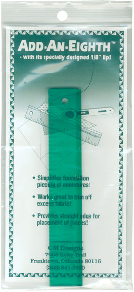 CM Designs Add-An-Eighth Ruler-6"