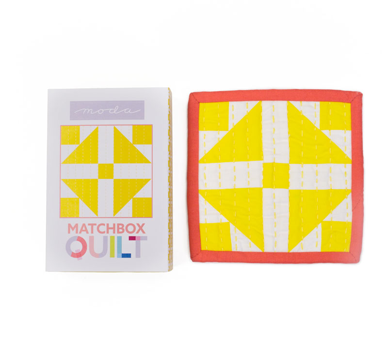 Matchbox Quilt Kit Yellow