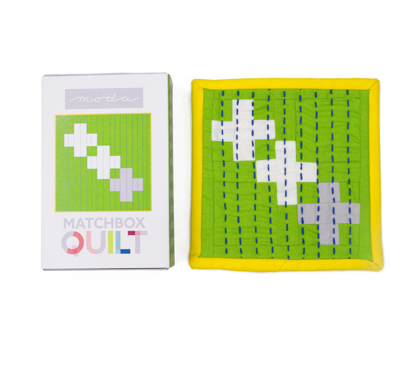 Matchbox Quilt Kit Gray
