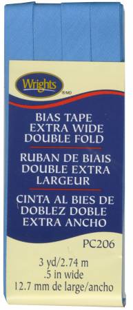 Extra Wide Double Fold Tape Porcelain Blue