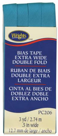 Extra Wide Double Fold Bias Tape Mediterranean