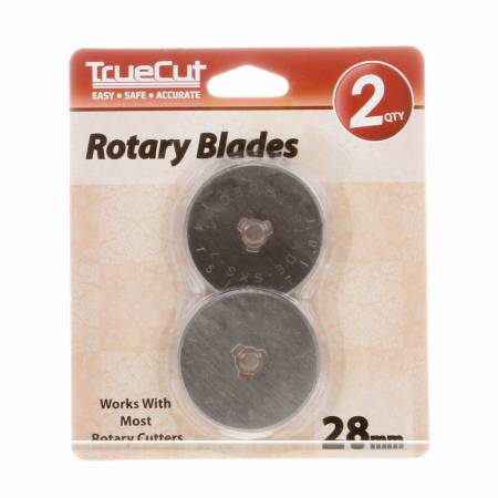 TrueCut Rotary Blade Refill 28mm Double Pack