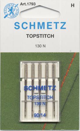 Schmetz Topstitch Machine Needle Size 14/90 5 ct