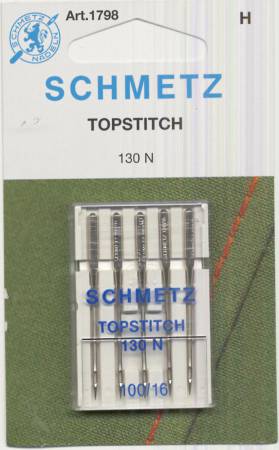 Schmetz Topstitch Machine Needle Size 16/100 5 ct