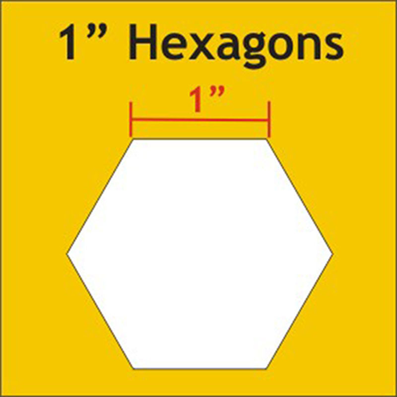 Hexagon Lg Pack 1"  600pcs