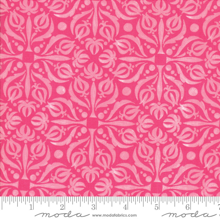 Sweet Pea Lily Rose - tonal geo