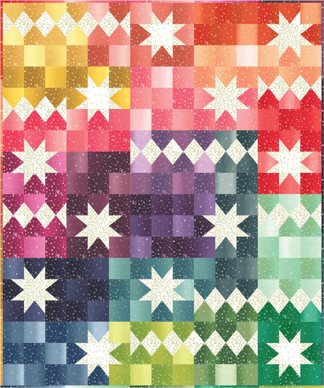 Ombre Bloom Quilt Kit