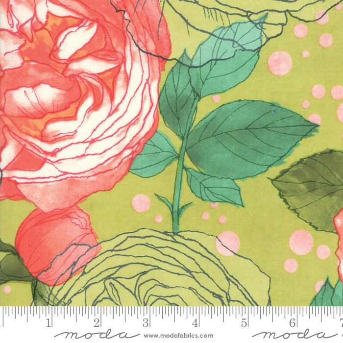 Abby Rose Greenery - large floral