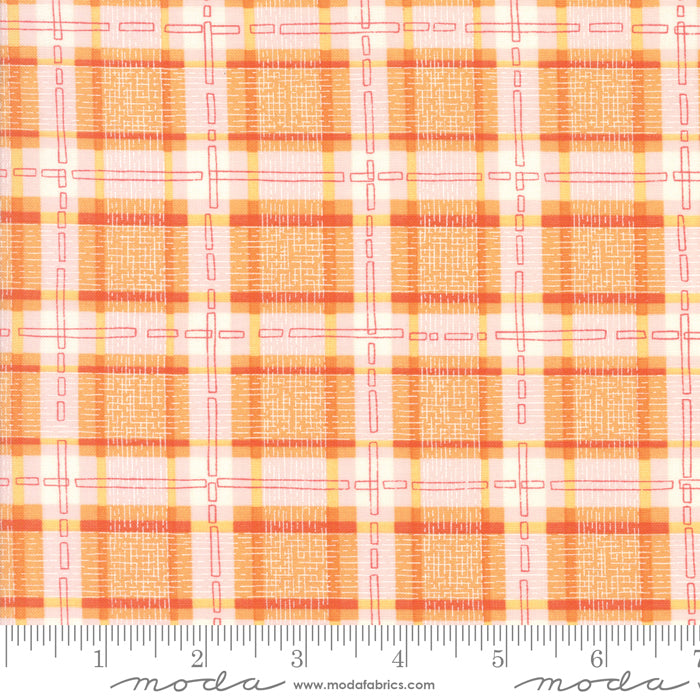 Abby Rose Citrus - plaid