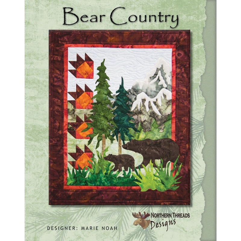 Bear Country Applique Pattern