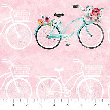 APRIL SHOWERS BICYCLE PINK