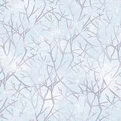 Jacqueline BRANCHES PALE CHAMBRAY