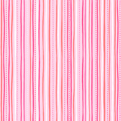 Sweet Caroline STITCHED STRIPE PINK